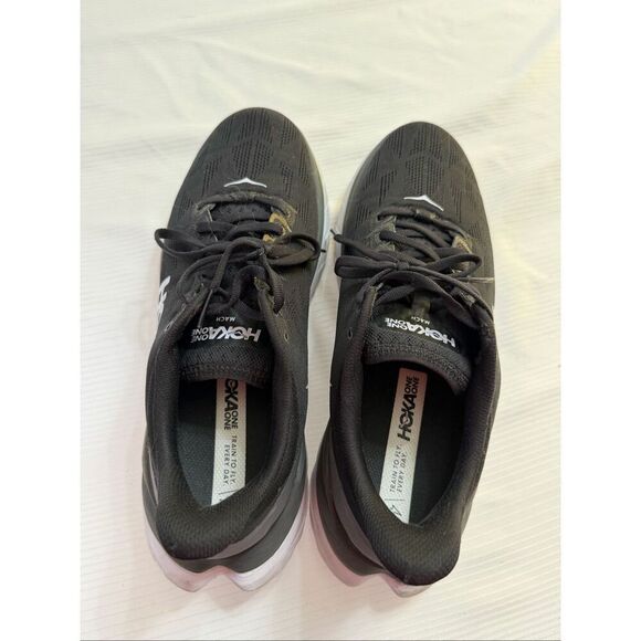 Hoka Mach 4 Black White Men’s Sneakers Shoes Size 9.5 D main image 12